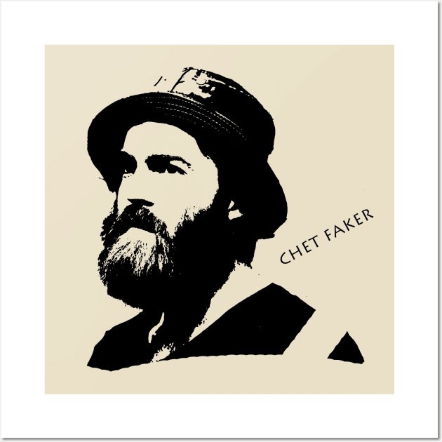 Chet Faker Wall Art by GramophoneCafe
